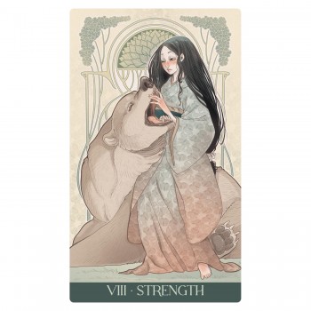 Japanese Art Nouveau Tarot (Premium) kortos Lo Scarabeo